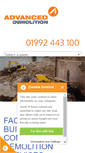 Mobile Screenshot of advanceddemolition.co.uk